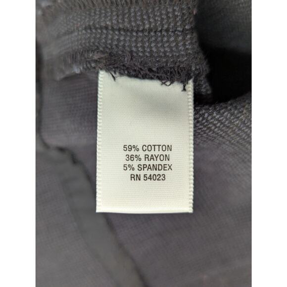 NWOT! BANANA REPUBLIC! BLUE & BLACK MICRO- PINPONT PLAID STRETCH SKIRT! SZ 8 - Picture 4 of 7